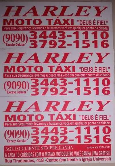 Harley Moto Taxi